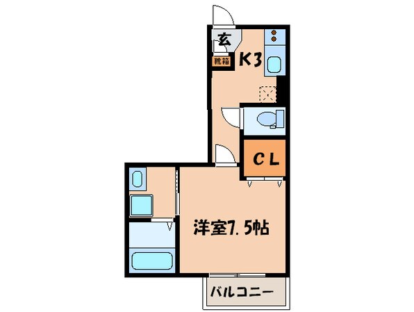 ルミエ－ルの物件間取画像